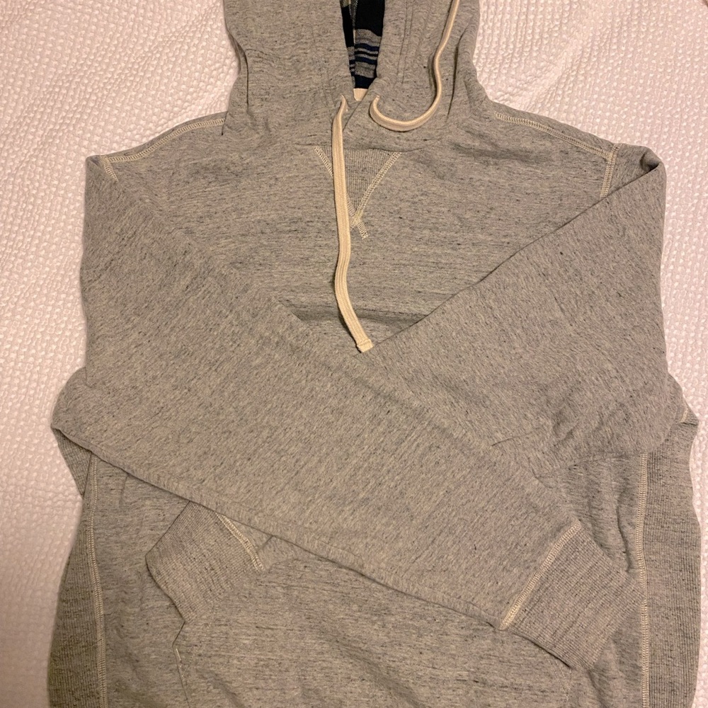 American Eagle Heather gray hoodie NWOT (large)